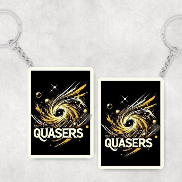 NDA Quebec Squadron Quasers Keychain (Set of 2)