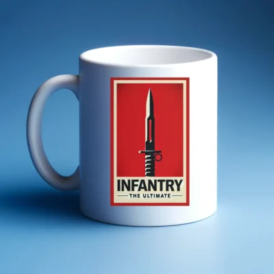 Indian Army The Infantry White Coffee Mug