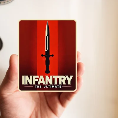 Indian Army Infantry Fridge Magnet