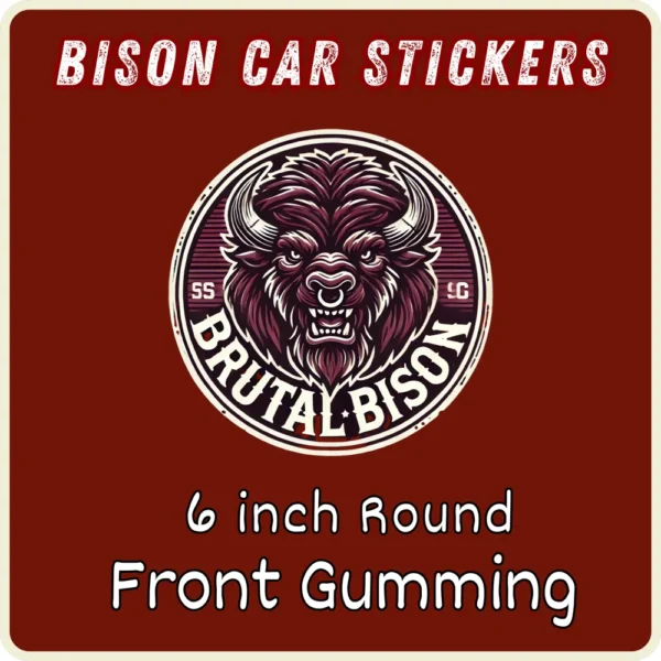 Basantar Bison Car Stickers