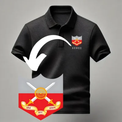 OTA Gaya Gurez Company Black Polo T-Shirt