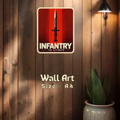 Indian Army Infantry Wall Art