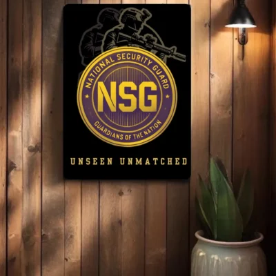 NSG wall art poster