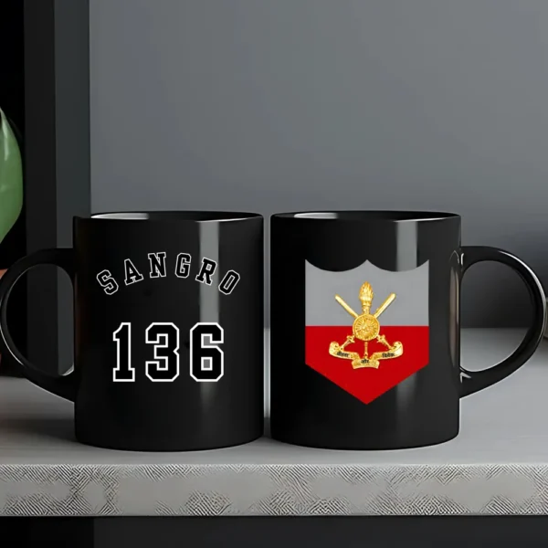 IMA Sangro Company Black Coffee Mug