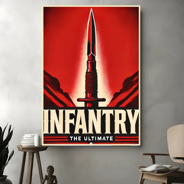 The Infantry Wall Poster