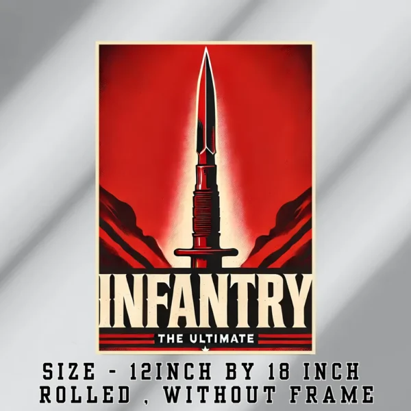 The Infantry Wall Poster