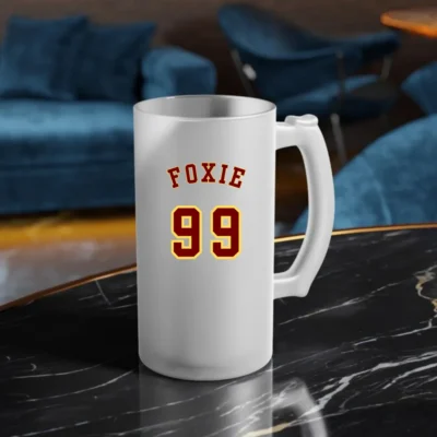 NDA Foxtrot Squadron Frosted Beer Mugs