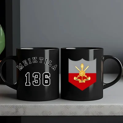 IMA Meiktila Company Black Coffee Mug