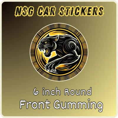 NSG Black Cat Commando Car Sticker