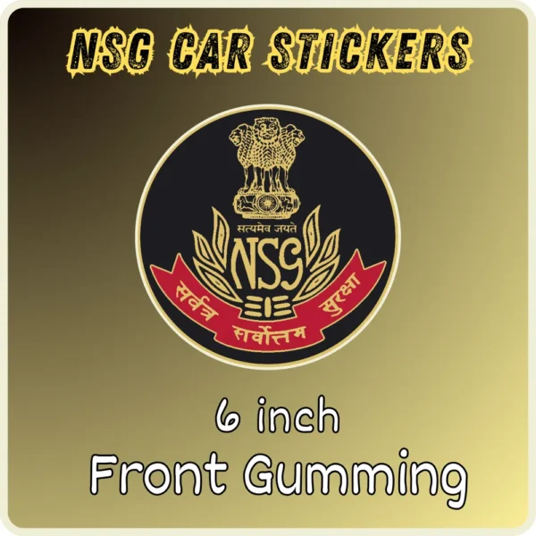 NSG Car Sticker