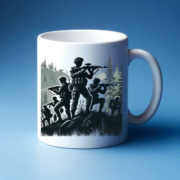 Rashtriya Rifles White Coffee Mug