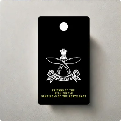 Assam Rifles Bag tag