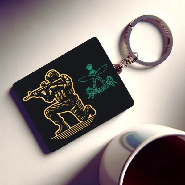 Assam Rifles Keychain - Image 2