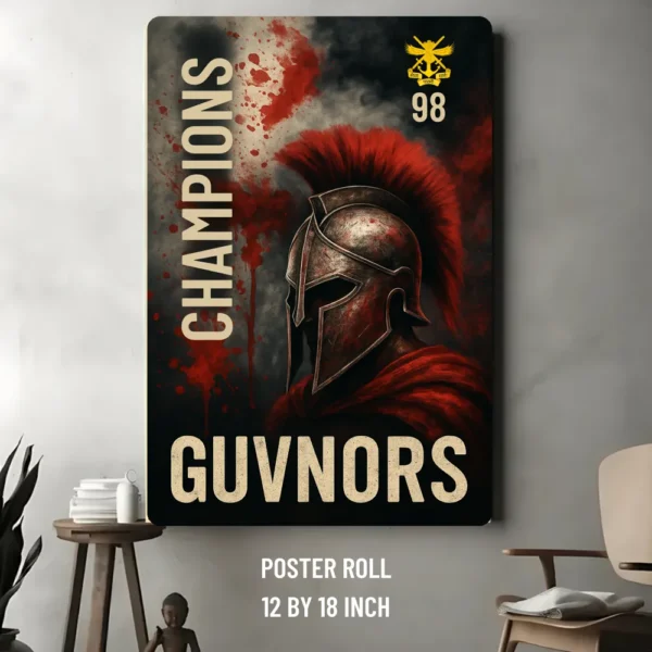NDA 98 Guvnors Poster
