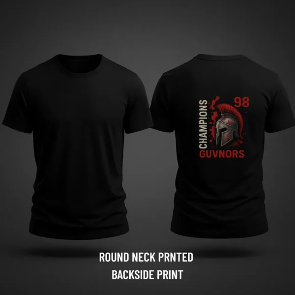 NDA 98 Guvnors Round Neck T Shirt (Printed)