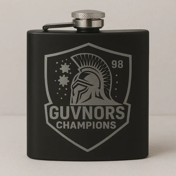 NDA 98 Guvnors Hip Flask