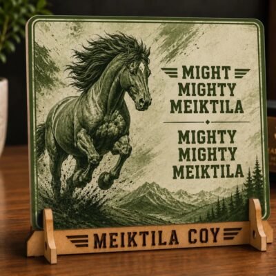 Meiktila Desk Memorabilia Coloured