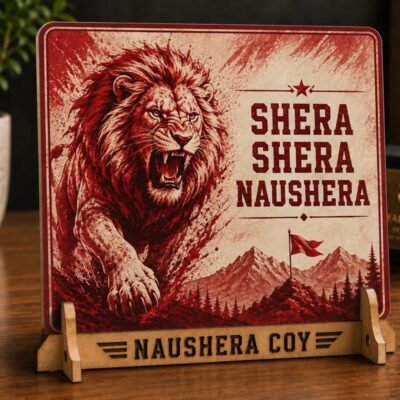 Naushera Company Desk Memorabilia Coloured